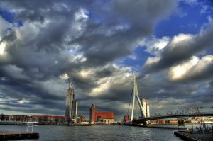 Erasmus köprüsü, Rotterdam