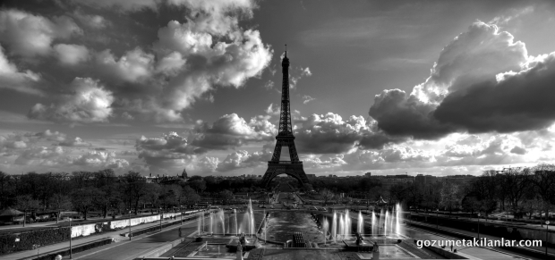 Trocadéro'dan Eiffel Manzarası
